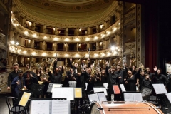 Maestro Lelio Leoni e Banda giovanile Montegiorgio Teatro